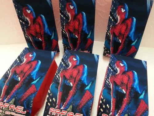Saquinho para Pipoca Spiderman