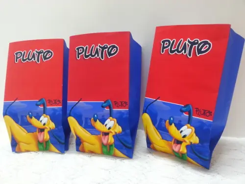 Saquinho para Pipoca Pluto