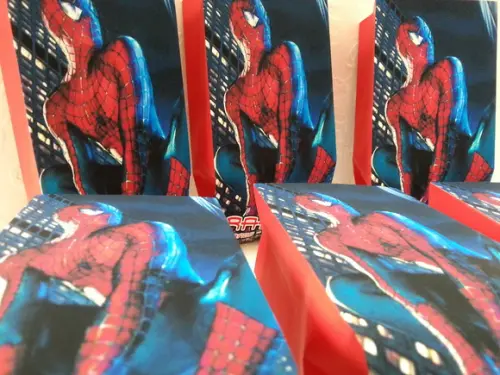 Saquinho para Pipoca Spiderman