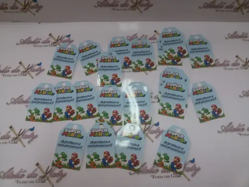 Tag's Personalizados - Super Mario Bros