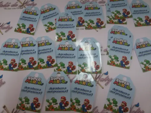 Tag's Personalizados - Super Mario Bros