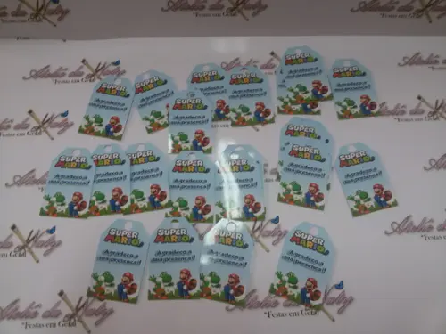 Tag's Personalizados - Super Mario Bros