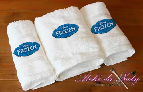 Toalhinha Personalizada - Frozen