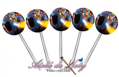 Toppers para Cupcake - Big Hero 6