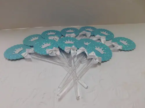 Toppers para Cupcake - Coroa