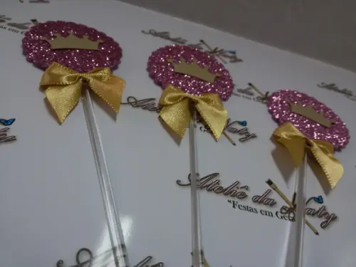 Toppers para Cupcake - Coroa