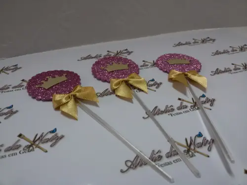Toppers para Cupcake - Coroa