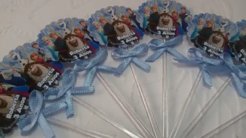 Toppers para Cupcake - Frozen