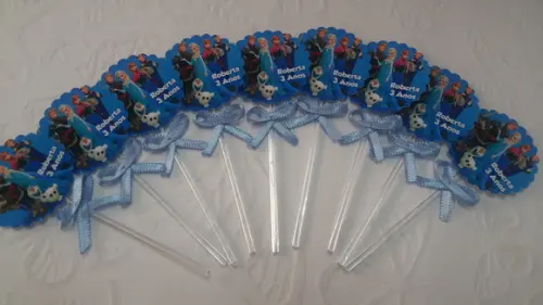 Toppers para Cupcake - Frozen