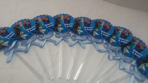 Toppers para Cupcake - Frozen