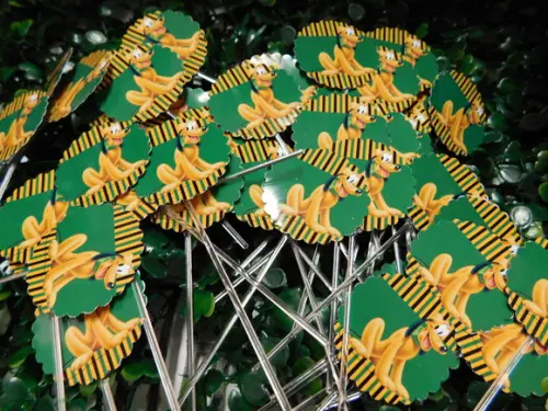 Toppers para Cupcake - Pluto