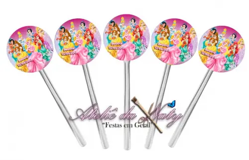 Toppers para Cupcake - Princesas