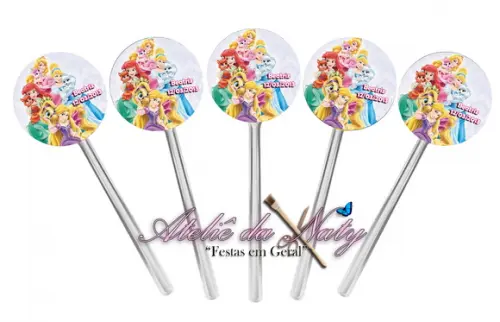 Toppers para Cupcake - Princesas
