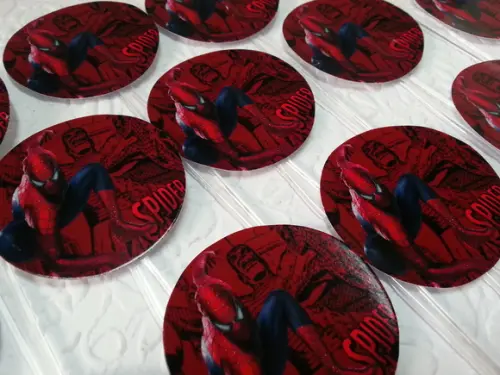 Toppers para Cupcake - Spiderman