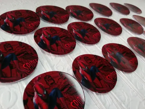 Toppers para Cupcake - Spiderman