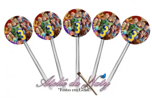 Toppers para Cupcake - Toy Story