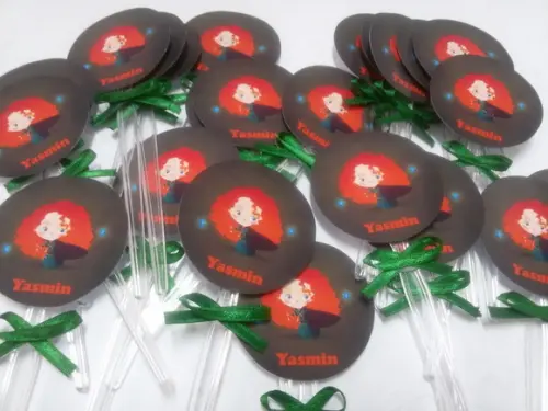 Toppers para Cupcake - Valente