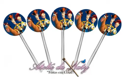 Toppers para Cupcake - Toy Story