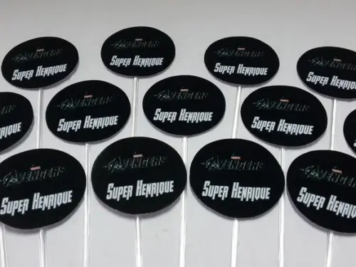Toppers para Cupcake - Vingadores