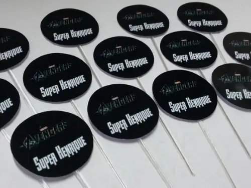 Toppers para Cupcake - Vingadores
