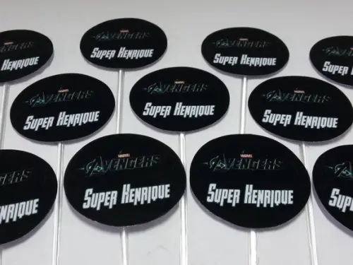 Toppers para Cupcake - Vingadores