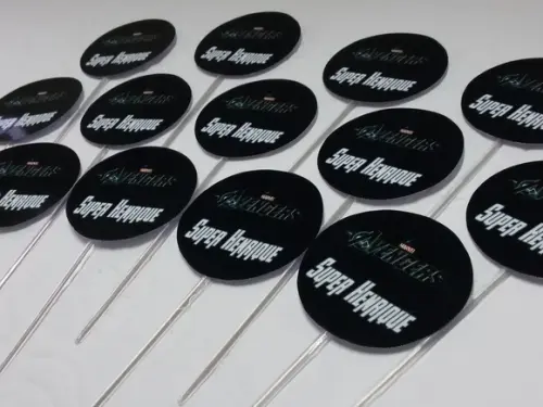 Toppers para Cupcake - Vingadores