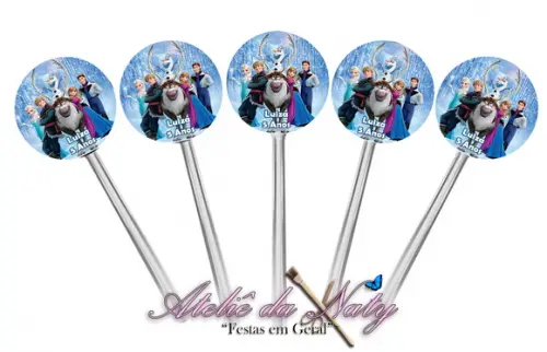 Toppers Para Docinhos - "Frozen"