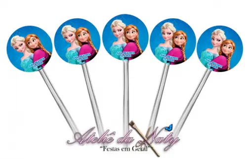 Toppers Para Docinhos - "Frozen"