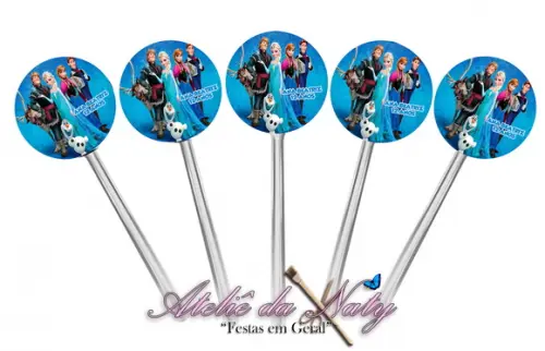 Toppers Para Docinhos - "Frozen"
