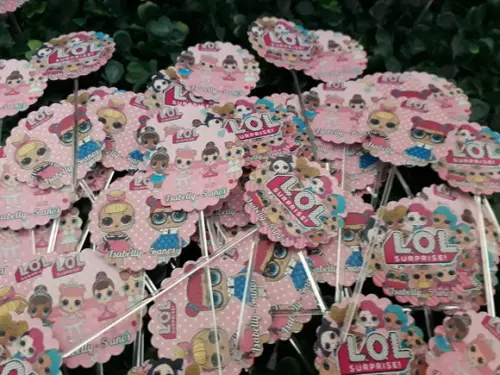 Toppers Para Docinhos - LOL Surprise!