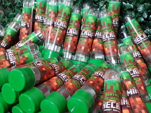 Tubete Personalizado - Minecraft