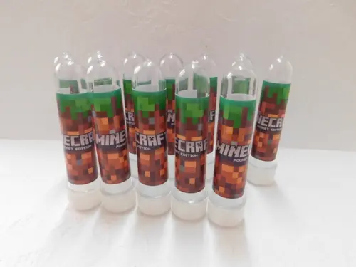 Tubete Personalizado - Minecraft
