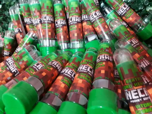 Tubete Personalizado - Minecraft