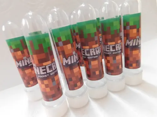 Tubete Personalizado - Minecraft