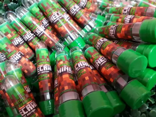 Tubete Personalizado - Minecraft