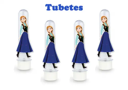 Tubetes Personalizado - #Frozen#