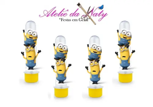 Tubetes Personalizado - #Minions#