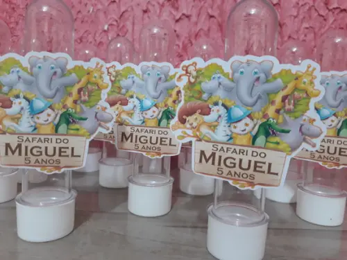 Tubetes Personalizado - Safari