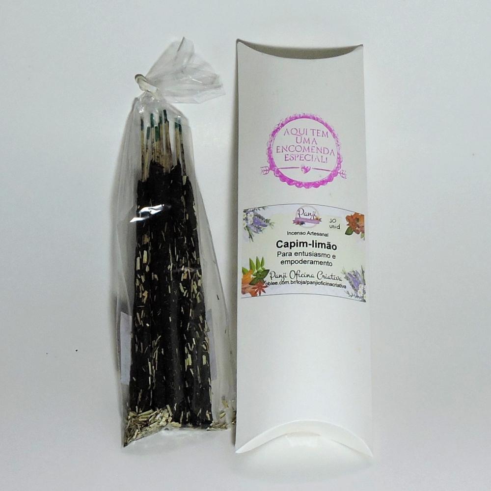 Incenso Artesanal de Capim-limão