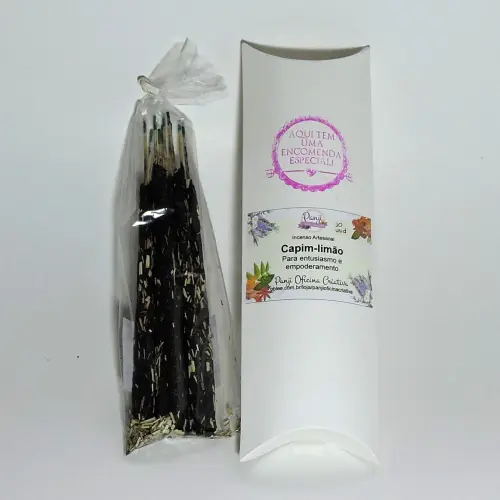Incenso Artesanal de Capim-limão