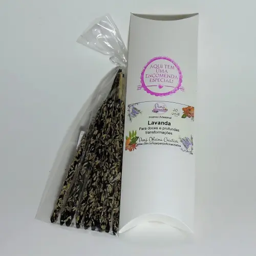 Incenso artesanal de Lavanda