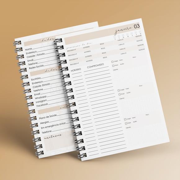 Agenda Jurídica Permanente Advogado - Arquivo Digital