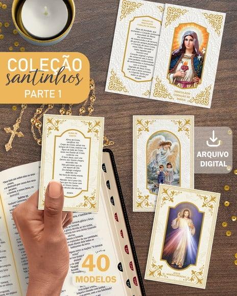 Arquivo 40 Santinhos Católicos  Parte 1