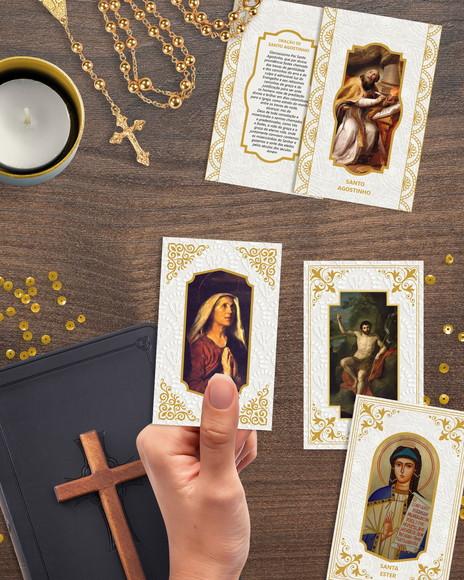 Arquivo 40 Santinhos Católicos  Parte 1