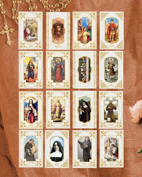 Arquivo 40 Santinhos Católicos  Parte 2