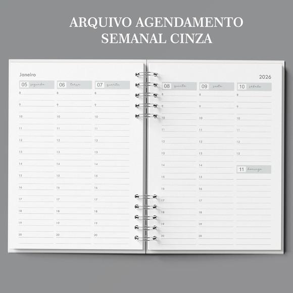 Arquivo Agenda Agendamento Semanal 2026 (não É Por Correio)