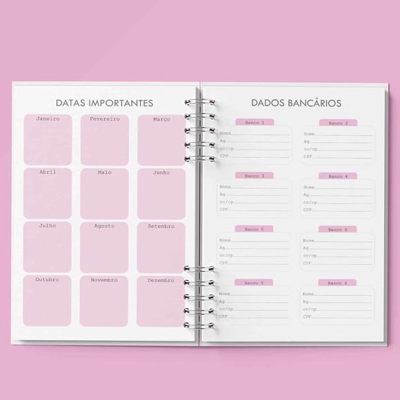 Arquivo Agenda Agendamento Semanal 2026 Rosa