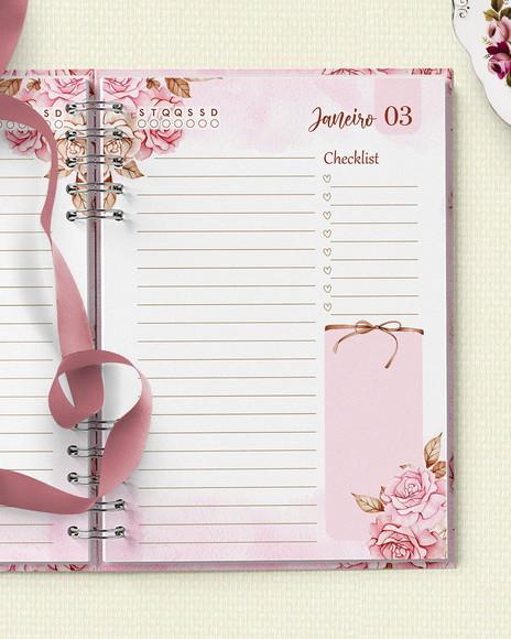 Arquivo Agenda Permanente 1 Dia Por Página Mulher Virtuosa