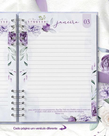 Arquivo Agenda Permanente 1dpp com Versículos Violeta