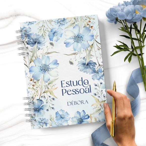 Arquivo Caderno Estudo Pessoal Feminino Jw Coleção Blue
